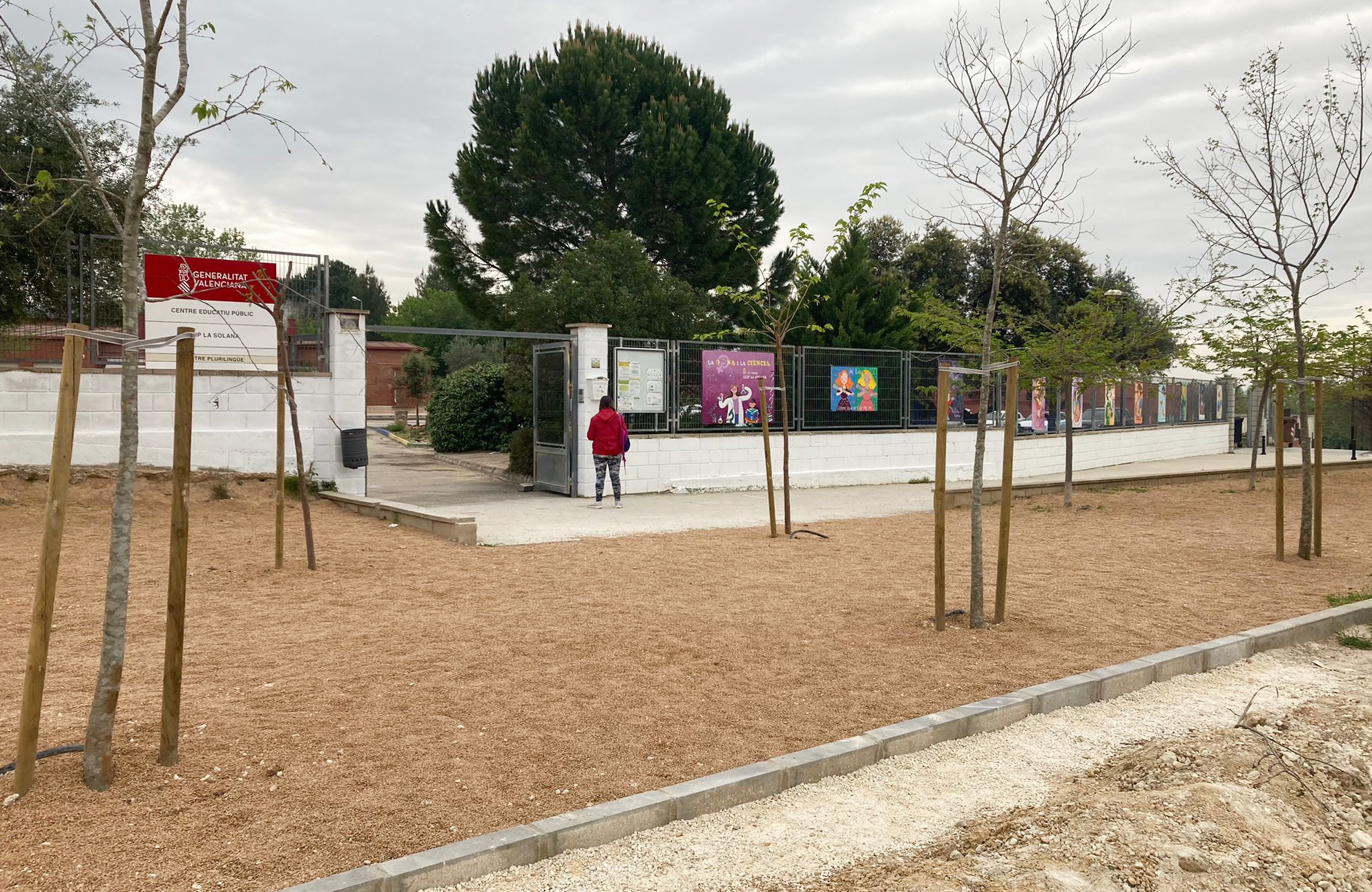 Centro educativo en Ontinyent. Foto: Ajuntament d'Ontinyent - 