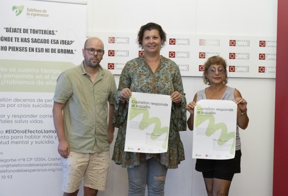 Visibilidad y música para conmemorar el Día Mundial de la Prevención del Suicidio en Castelló
