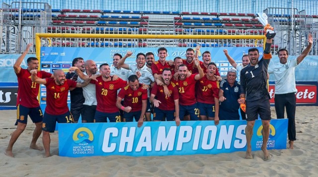 España, liderada por Chiky, gana la fase europea de los Juegos Mundiales de la Arena 