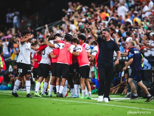 El Valencia mete miedo con una 'manita' al Getafe