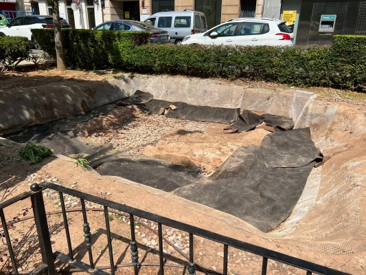 Burriana arranca la musealización del portal de València de la muralla medieval musulmana