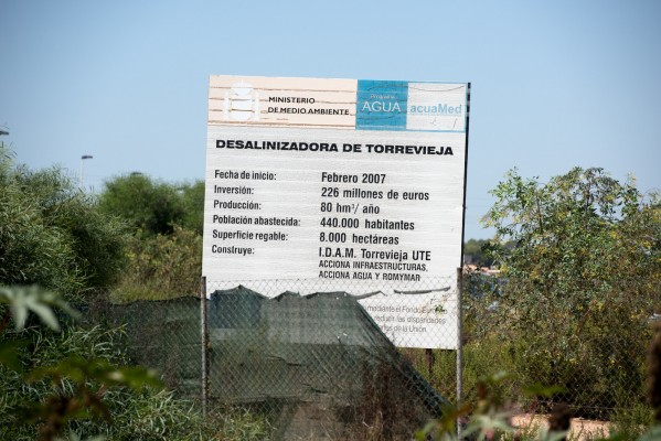 285 millones es el coste de interconectar las desaladoras y los embalses de la cuenca del Segura 