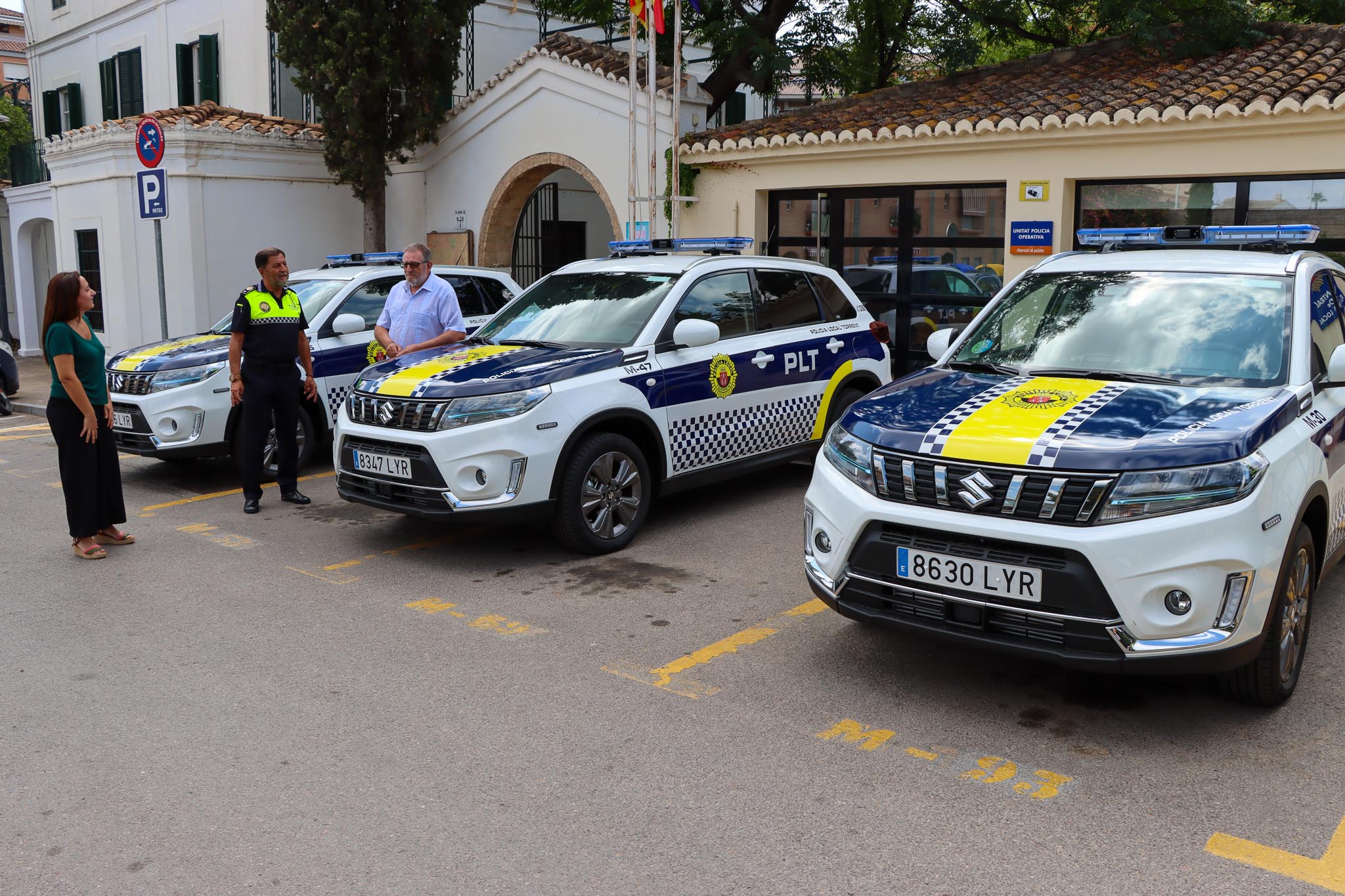 La Policía Local de Torrent incorpora tres nuevos vehículos