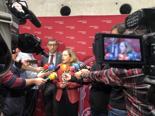 La intensa agenda de la ministra Calviño en Murcia: Miras, investigadores, empresarios y cooperativas