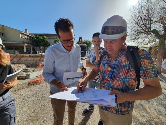 Las obras del nuevo comedor del CEIP Antonio Machado de Elda finalizarán a mitad de curso