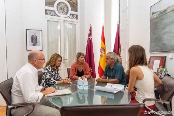 El Ayuntamiento de Cartagena apoya a ANSE en la recuperación de las Salinas de Marchamalo