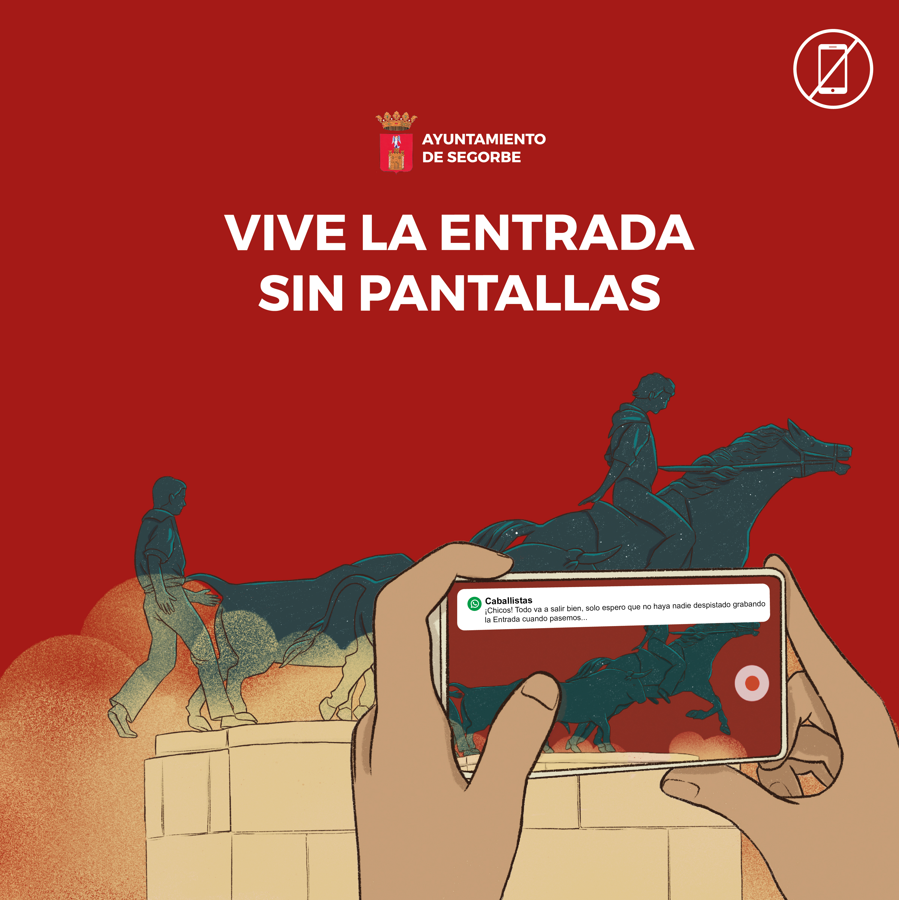 Segorbe pide no usar móviles durante la Entrada de Toros y Caballos