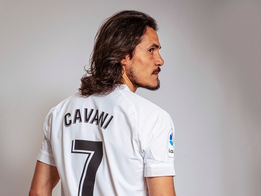 Cavani lucirá el '7'