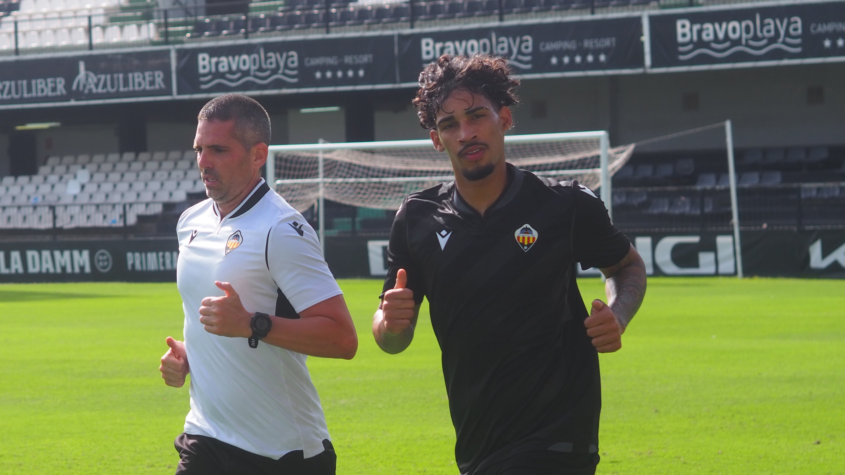 El brasileño Fabricio, uno de los fichajes albinegros de esta temporada. Foto: CD Castellón - 