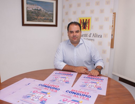 Altea lanza su campaña de bonos consumo para dinamizar el comercio local