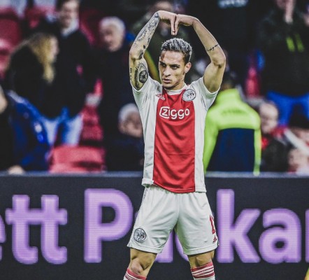 El United y el Ajax anuncian acuerdo por Antony por 95/100 millones de euros