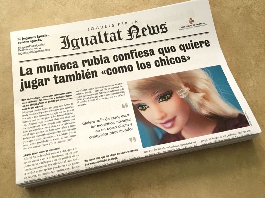 Quiero que mi hija juegue con camiones
