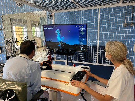 La Magdalena incorpora la rehabilitación robótica de miembros superiores para pacientes con daño cerebral