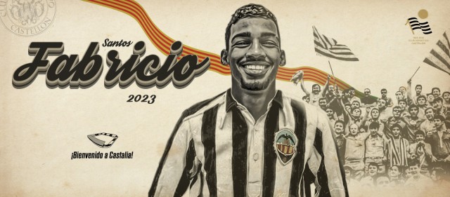 El Castellón ya tiene delantero: el club formaliza la incorporación de Fabricio Santos