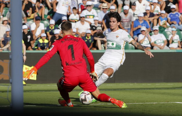 Álex Collado y Johan Mojica confían en cambiar la dinámica del Elche la próxima jornada

