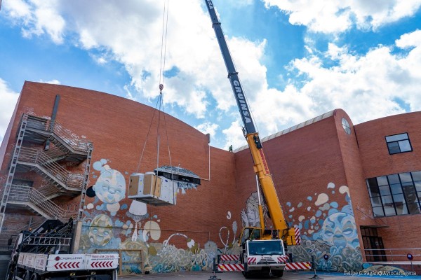 El centro cultural Ramón Alonso Luzzy comienza la última fase de su nuevo sistema de climatización