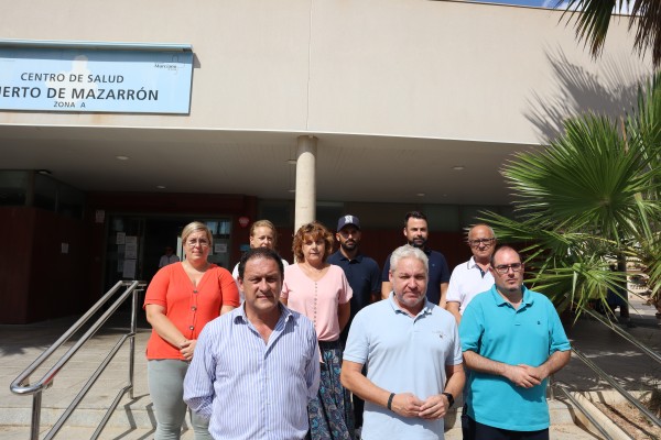 Mazarrón pide que no se cierre el servicio 24 horas de urgencias en el centro de salud del puerto 