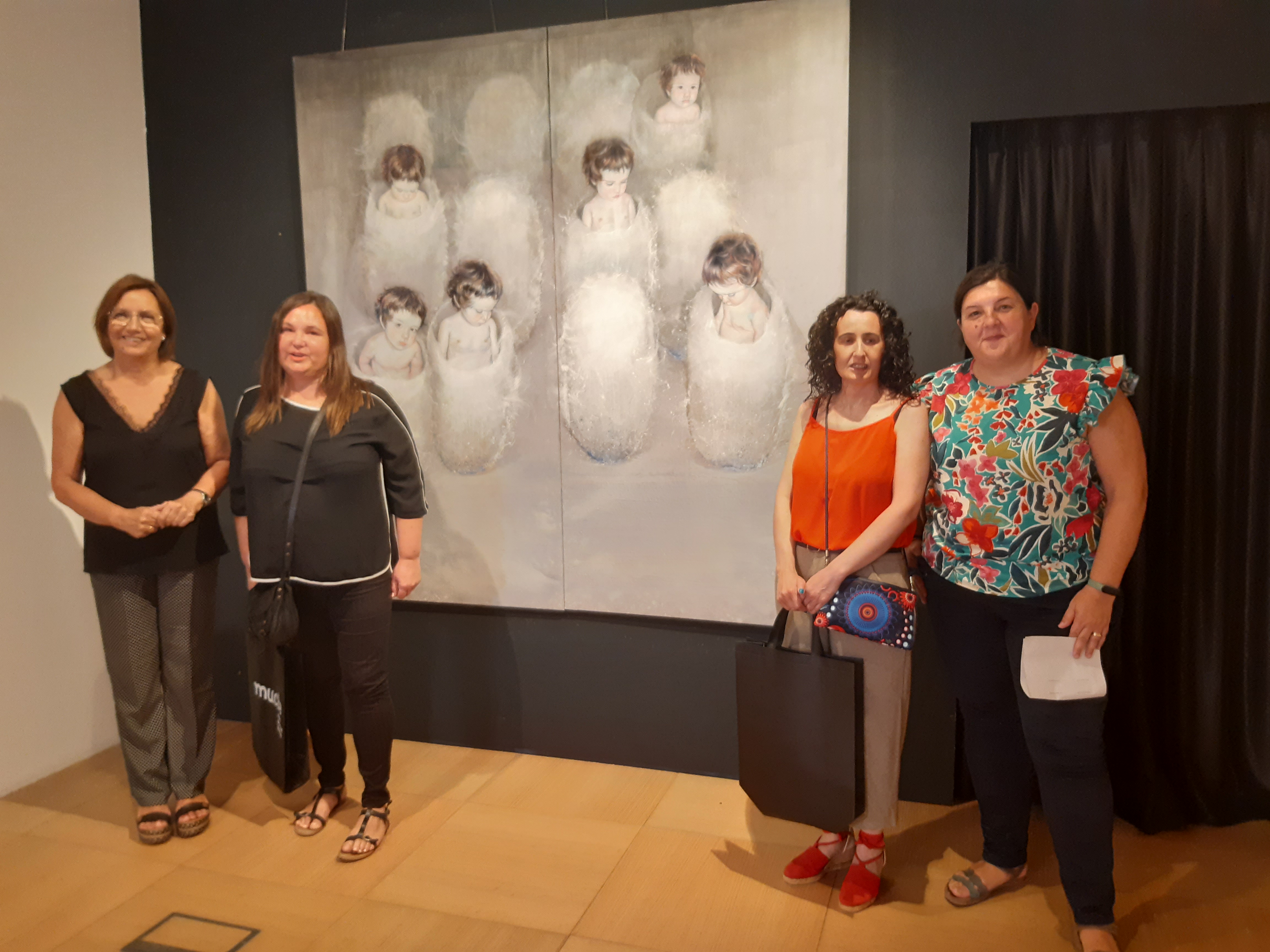 L'obra 'Material sensible' d'Evelyn Roca guanya la Biennal de Pintura de Benicarló