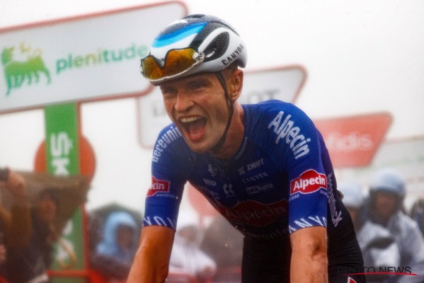 El australiano Jay Vine gana en el Pico Jano y el belga Remco Evenepoel se viste de rojo en La Vuelta