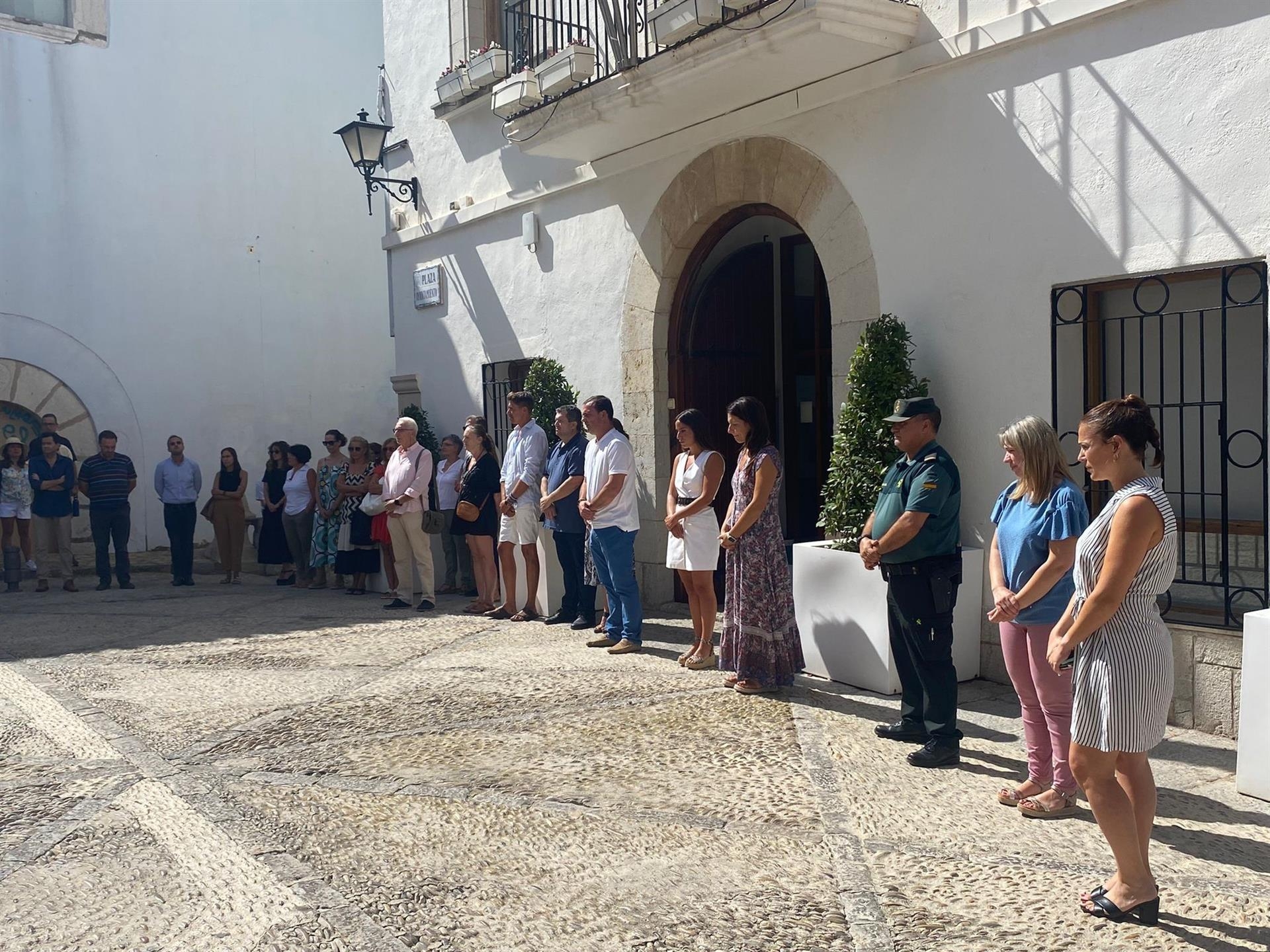 Peñíscola recuerda a las dos víctimas mortales del derrumbe de hace un año