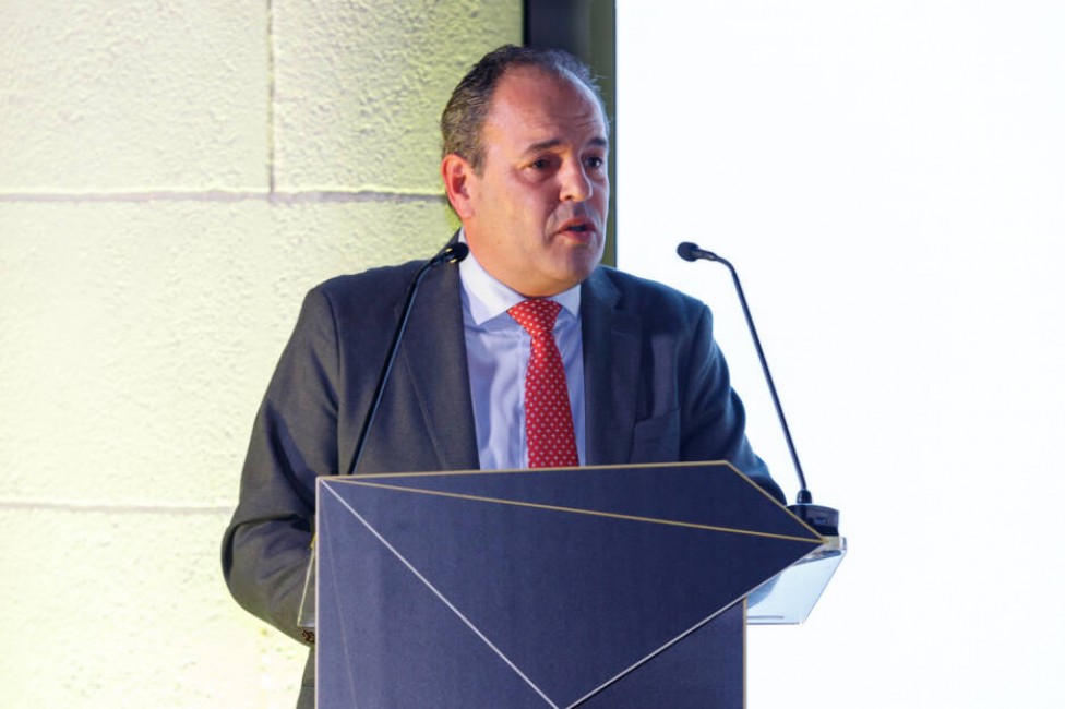 Carlos Baño, en un acto de Facpyme. Foto: PEPE OLIVARES - 