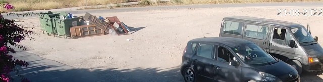 La Policía Local de Aspe identifica a los autores de un vertido ilegal