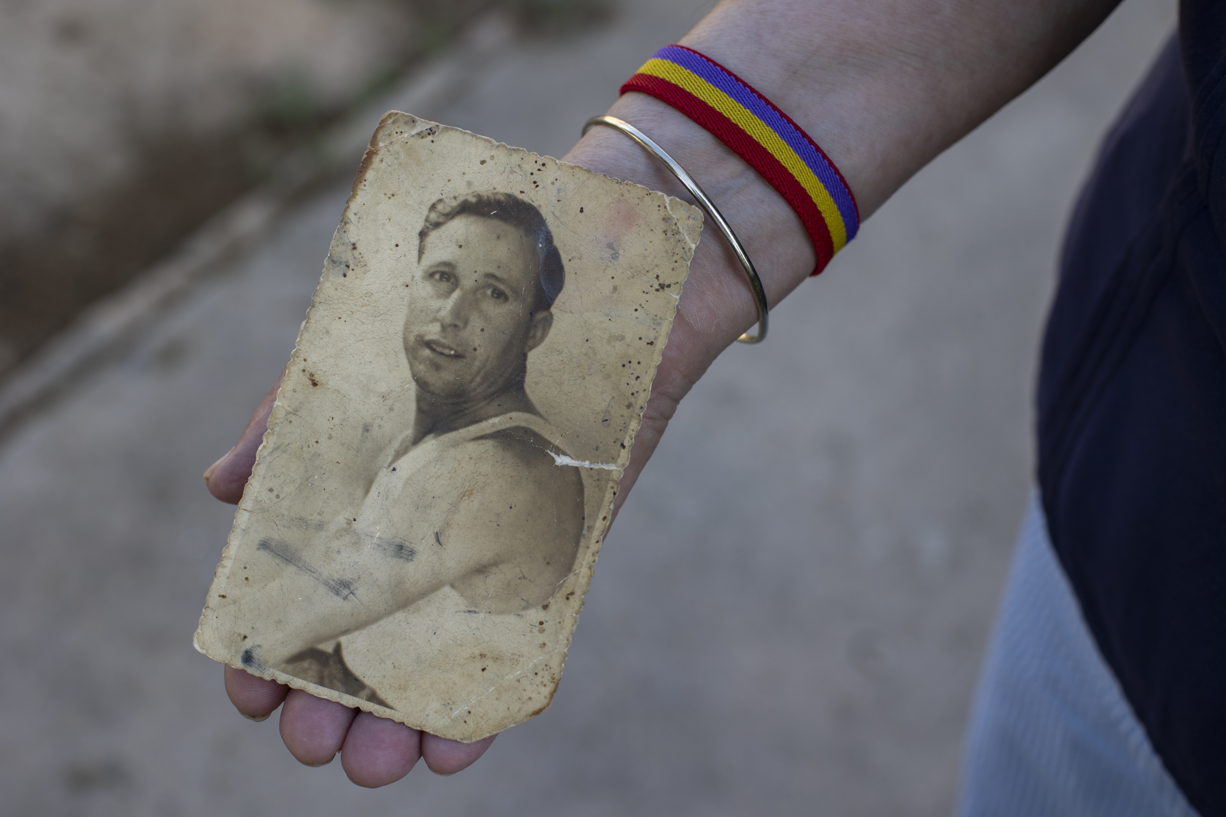 Leoncio Badía Navarro, enterrador de Paterna entre 1939 y 1945. Foto: EVA MÁÑEZ - 