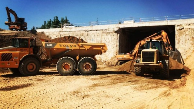 Alcantarilla empieza a excavar el túnel del soterramiento para el AVE Murcia-Almería