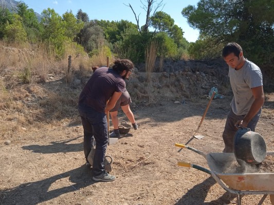 Comienzan los trabajos de intervención arqueológica en el yacimiento de Sogai de Altea