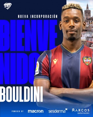 Oficial: Mohamed Bouldini ya es nuevo delantero del Levante