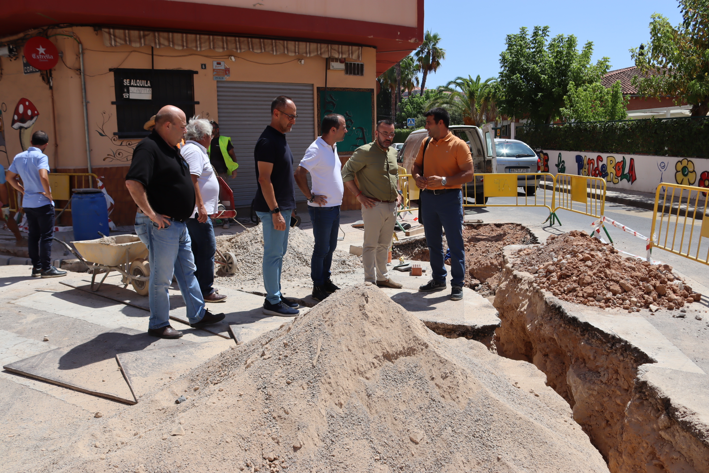 Vila-real y Facsa modernizan la red de agua potable con la mejora del anillo de la calle Cordón