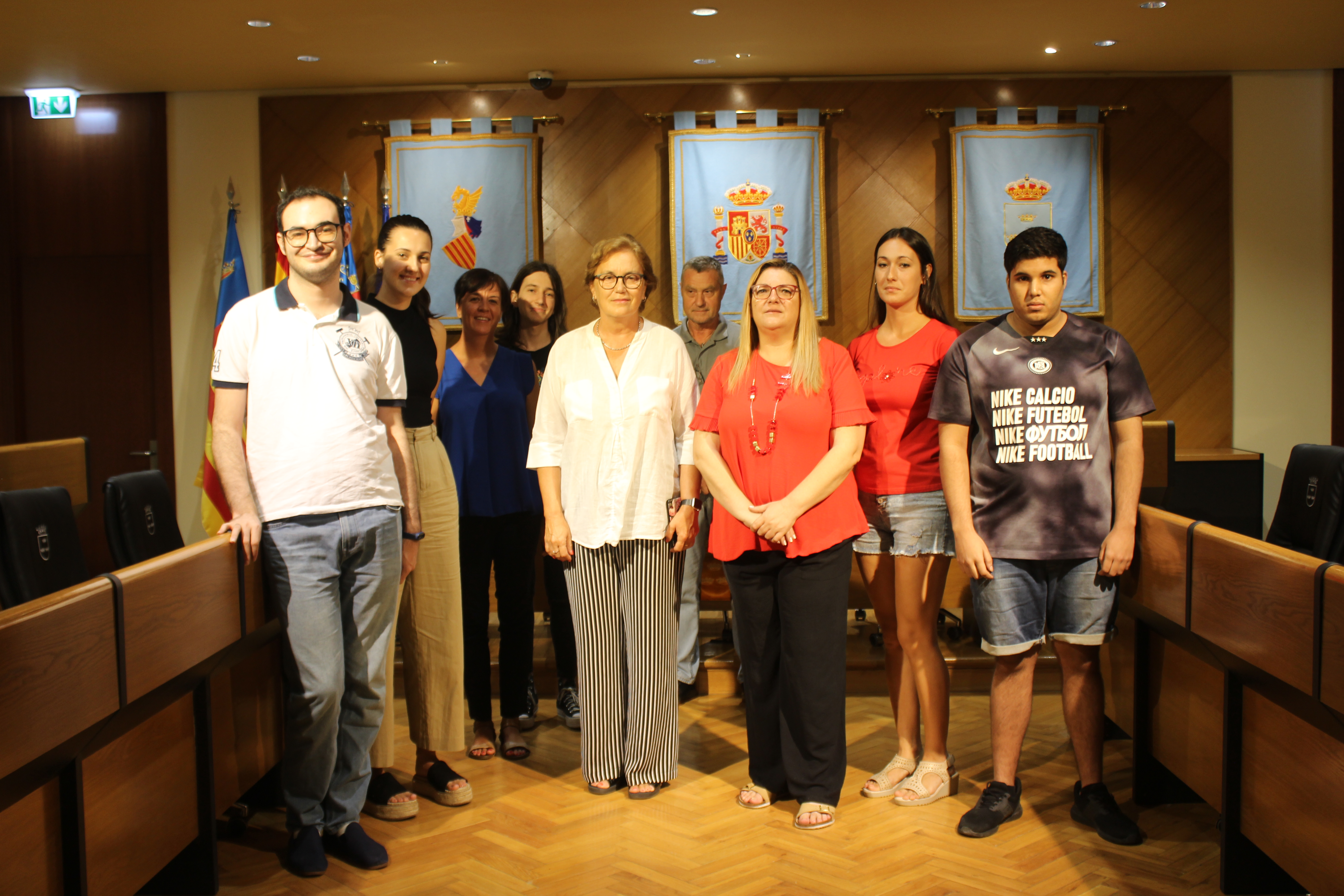 El Ayuntamiento de Burriana contrata a cuatro jóvenes a través del programa 'Empuju'