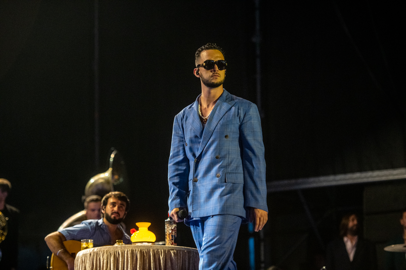 C. Tangana en el Boombastic: cómo montar un videoclip en el escenario de un festival