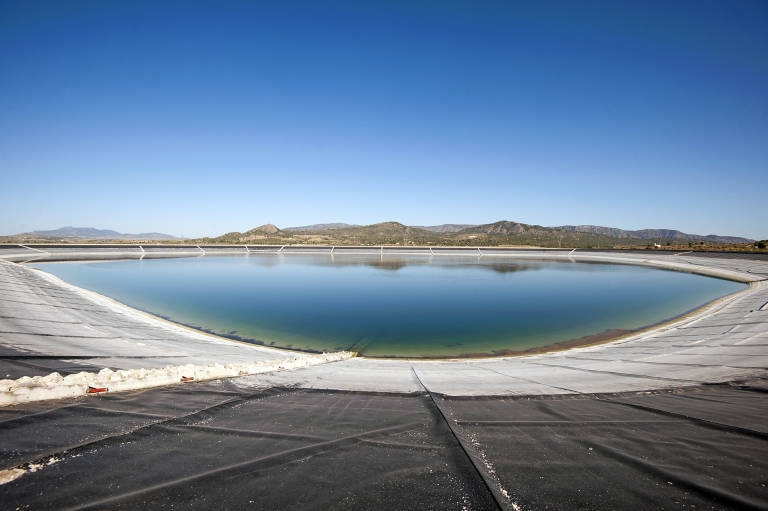 Embalse del postrasvase del Júcar-Vinalopó en una imagen de archivo. - 
