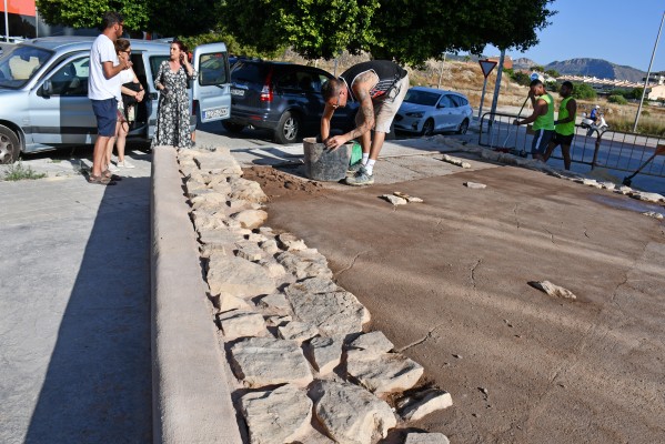 La Vila recupera un tramo de la calzada ibérica que unía la ciudad ibera de Álon con su santuario y l’Alacantí