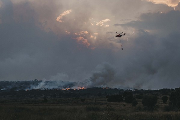 Quinto día contra el fuego: el incendio de Bejís ha arrasado ya 19.000 hectáreas
