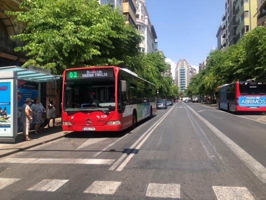 La línea 2 del bus urbano de Alicante recupera el lunes su recorrido habitual