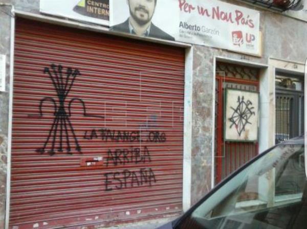 EUPV denuncia un ataque a su sede de Elche por grupos de 