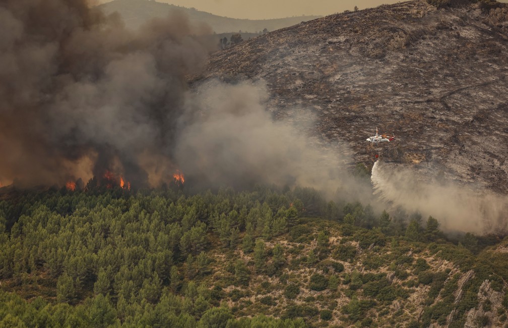 Incendio de Bejís. Foto: ROBER SOLSONA (EP) - 