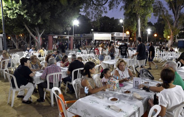 Un total de 14 huertos ofrecerán gastronomía murciana en el Jardín del Malecón... sin subir los precios