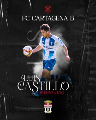 El Cartagena ficha para su filial a Luis Castillo, ex del UCAM y el Yeclano 