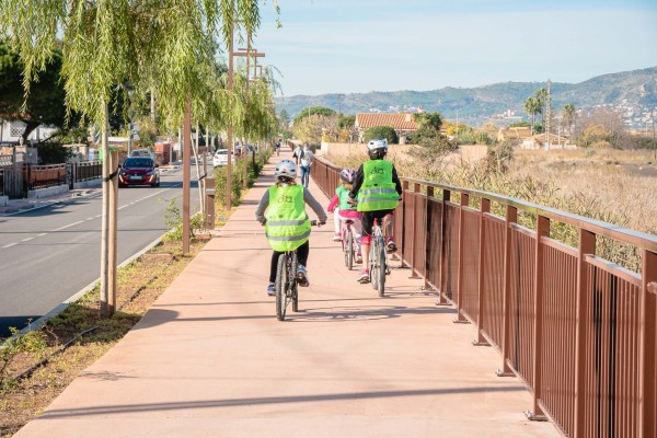 Castelló consolida su revolución ciclista: la red urbana uniría la ciudad con Vinaròs