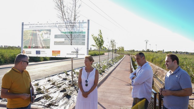Castelló abre el nuevo Camí la Ratlla más de un año después de adjudicar el proyecto de ejecución