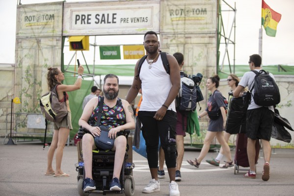 Abrahán Guirao consigue llegar al Rototom tras una 