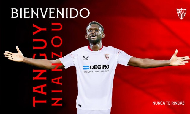 Tanguy Nianzou, otro central para el Sevilla