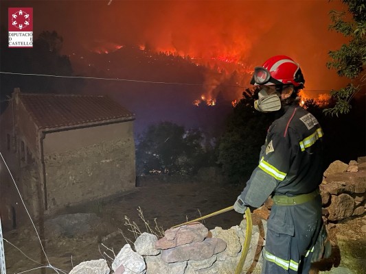 Los heridos por quemaduras del incendio de Bejís saltaron del tren cuando iba a revertir la marcha