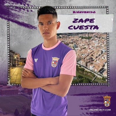 Zape Cuesta, hijo del televisivo Frank de la Jungla, ficha por el Palencia CF