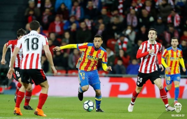 El Valencia puntuó en sus últimas cinco visitas a San Mamés
