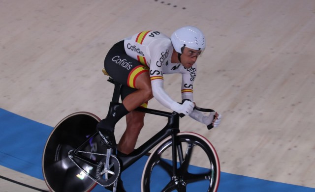 Sebastián Mora logra el bronce en el omnium 