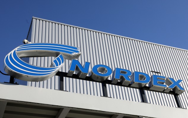 Nordex pierde hasta junio 280 millones de euros, cuatro veces más que hace un año